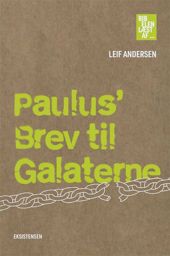 Cover for Leif Andersen · Bibelen læst af: Paulus' Brev til Galaterne (Poketbok) [1:a utgåva] (2024)
