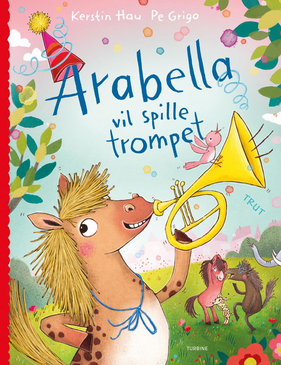 Cover for Kerstin Hau · Arabella vil spille trompet (Hardcover Book) [1. wydanie] (2025)