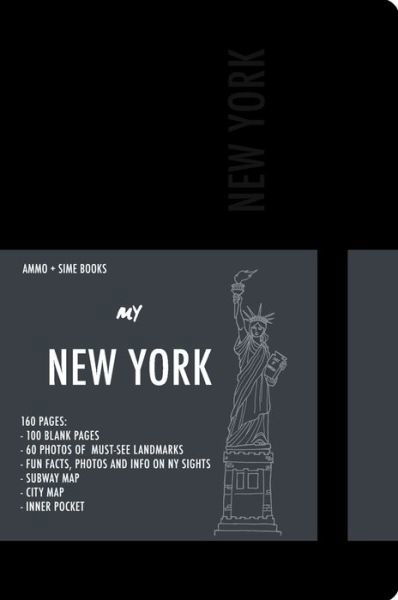 Cover for Sime Books · My New York - Notebook: Black Night (Paperback Book) (2014)