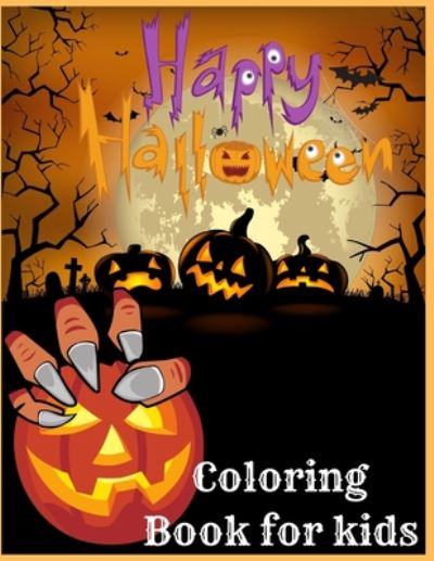 Cover for Pete C Puzzling · Happy Halloween Coloring Book for kids (Paperback Book) (2020)