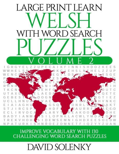 Cover for David Solenky · Large Print Learn Welsh with Word Search Puzzles Volume 2 (Paperback Book) (2020)