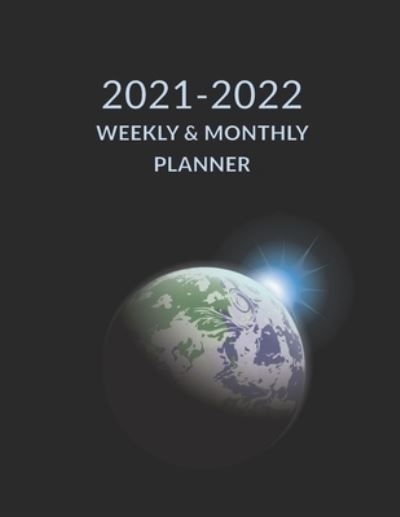 Cover for Orangeblueberry Press · 2021 2022 Weekly &amp; Monthly Planner (Paperback Book) (2021)