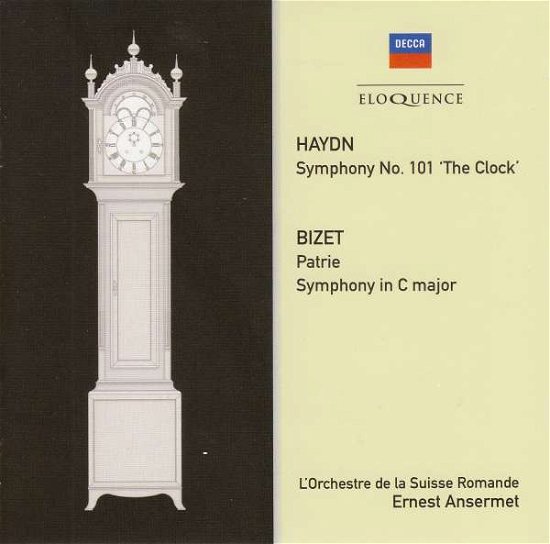 Cover for Haydn / Bizet / Ansermet,ernest · Haydn: Clock Symphony / Bizet: Symphony in C (CD) (2018)