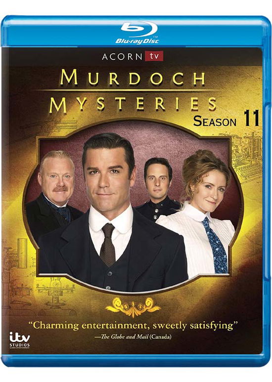 Cover for Murdoch Mysteries: Series 11 (Blu-ray) (2018)