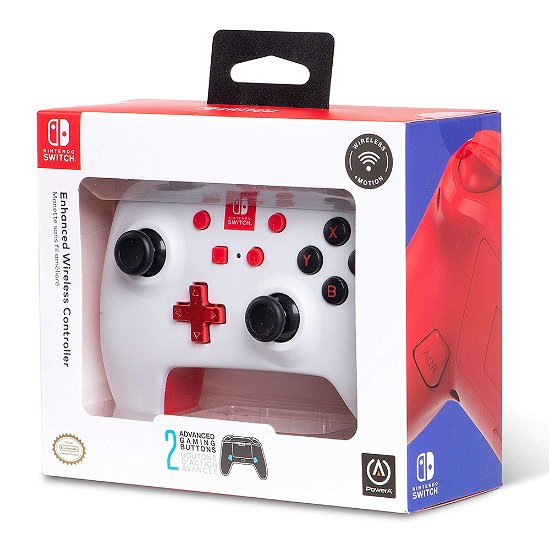 Cover for Power A · PowerA Enhanced Wireless Switch Controller - White (SWITCH)