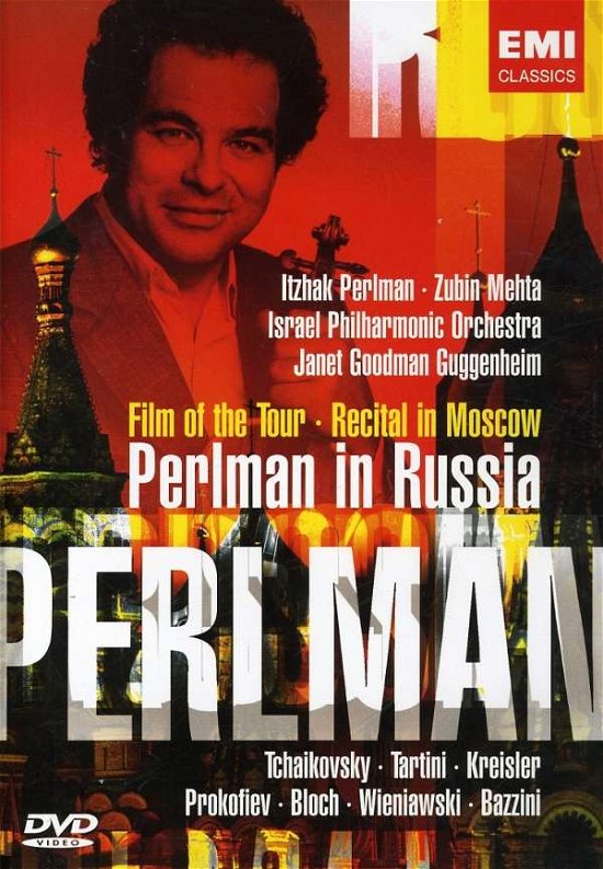 Perlman in Russia - Itzhak Perlman - Movies - EMI CLASSICS - 0724354456794 - November 1, 2007