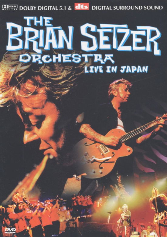 Cover for Brian Orchestra Setzer · Live in Japan (DVD) (2003)