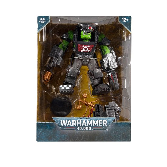 Warhammer 40k Actionfigur Ork Big Mek 30 cm - Warhammer - Merchandise - BANDAI UK LTD - 0787926119794 - 25. desember 2021