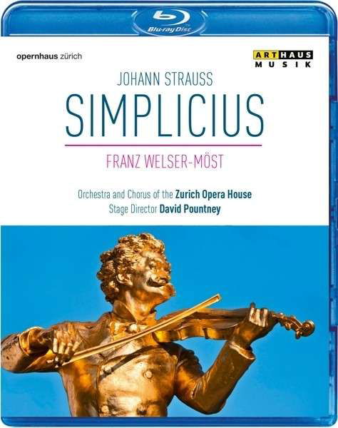 Cover for Strauss,j. / Welser-most / Pountney · Strauss / Simplicius (Blu-Ray) (2014)