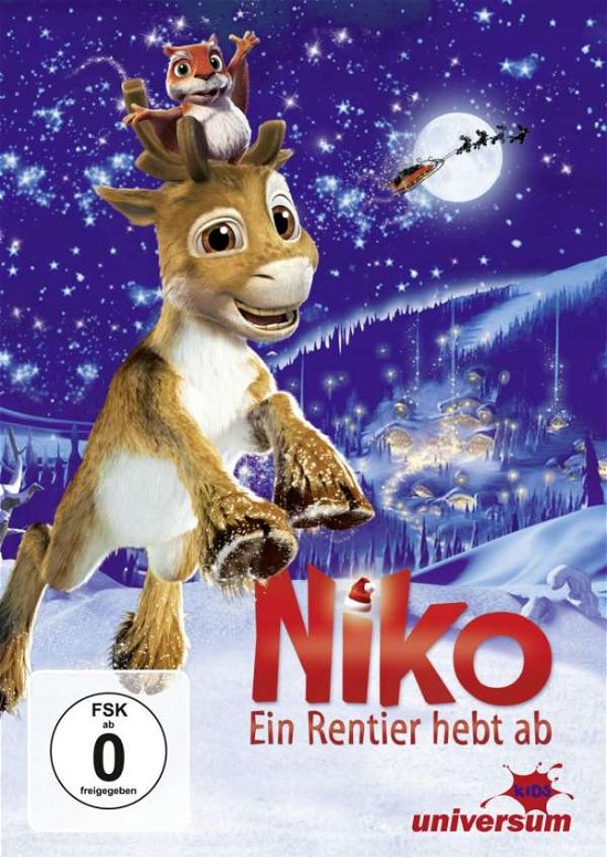 Cover for Ein Rentier Hebt Ab Niko · Niko,ein Rentier Hebt Ab (DVD) (2010)