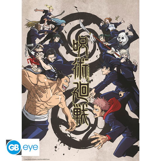 Cover for Kleines Poster · JUJUTSU KAISEN - Poster Tokyo vs. Kyoto (52x38) (Spielzeug) (2019)