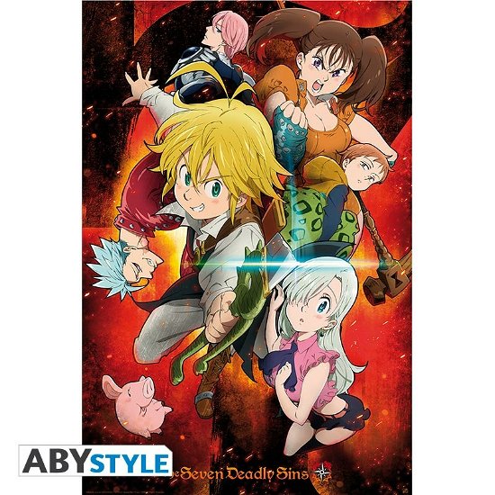 Cover for P.Derive · SEVEN DEADLY SINS - Characters - Poster 91x61cm (Leketøy) (2020)