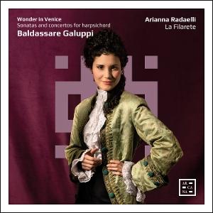 Cover for Arianna Radaelli · Wonder In Venice: Galuppi Sonatas And Concertos For Harpsichord (CD) (2025)
