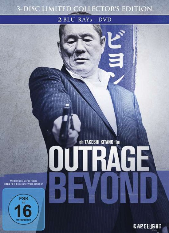 Cover for Takeshi Kitano · Outrage Beyond (3-disc Limited Collectors Edition (Blu-ray) (2016)