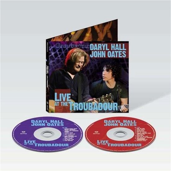 Cover for Daryl Hall &amp; John Oates · Live at The Troubadour (CD) (2021)