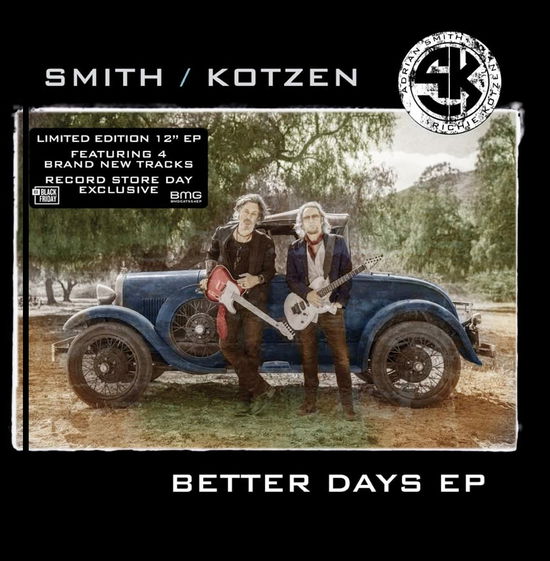 Better Days EP - Smith / Kotzen, Adrian Smith, Ri - Muziek - BMG Rights Management LLC - 4050538700794 - 26 november 2021