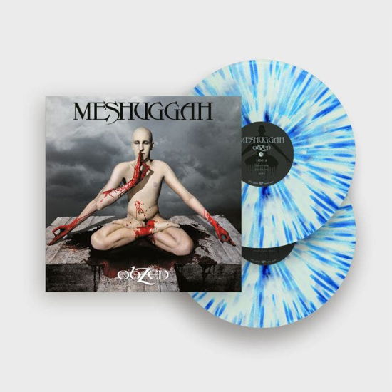 Cover for Meshuggah · ObZen (White / Splatter Blue) (LP) [Remastered, Limited 15th Anniversary edition] (2023)