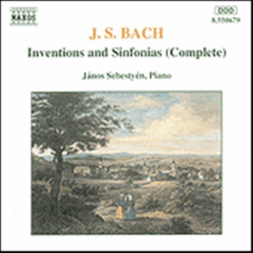 Cover for Janos Sebestyén · BACH: Inventions &amp; Sinfonias (CD) (1993)