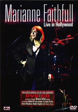 Cover for Marianne Faithfull · Live In Hollywood (DVD/CD) (2017)
