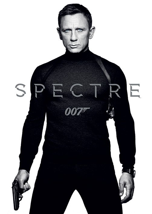 James Bond: Spectre - Black And White Teaser (Cartolina) - James Bond - Fanituote -  - 5050293521794 - 