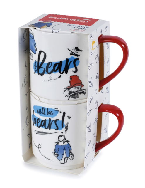 Cover for Paddington Bear (Bears Will Be Bears) Stackable Mug Set (MERCH) (2024)