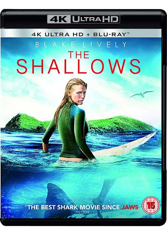 Cover for The Shallows (4k Blu-ray) · The Shallows (4K Ultra HD) (2016)