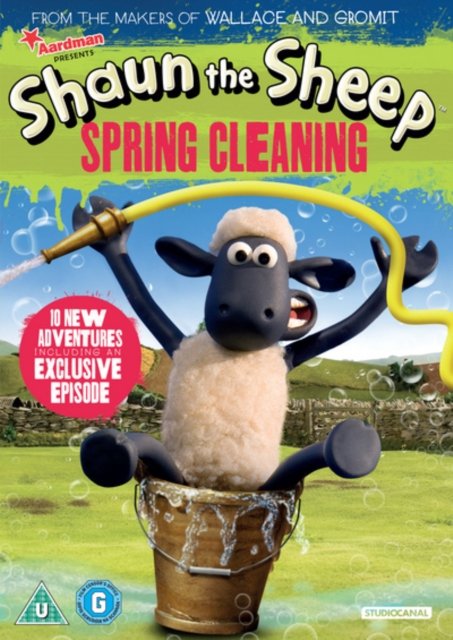 Shaun The Sheep - Spring Cleaning - Shaun the Sheep - Spring Clean - Movies - Studio Canal (Optimum) - 5055201826794 - April 7, 2014