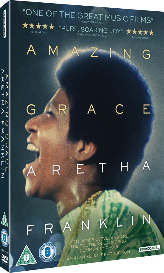 Amazing Grace - Aretha Franklin - Filmes - Studio Canal (Optimum) - 5055201842794 - 2 de setembro de 2019