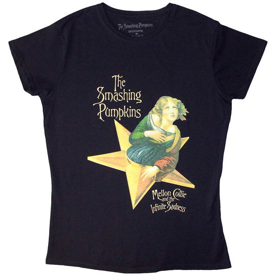 Cover for Smashing Pumpkins - The · The Smashing Pumpkins Ladies T-Shirt: Mellon Collie (Navy Blue) (T-shirt) [size S] (2016)