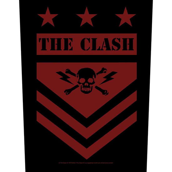 Cover for Clash - The · The Clash Back Patch: Military Shield (MERCH) [Black edition] (2021)