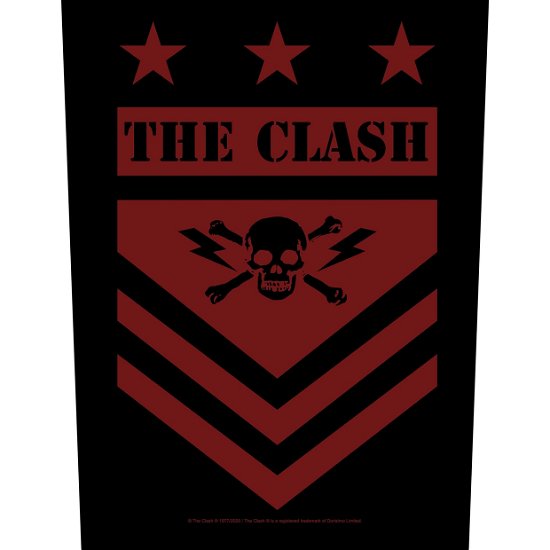 The Clash Back Patch: Military Shield - Clash - The - Koopwaar - PHD - 5056365712794 - 3 september 2021