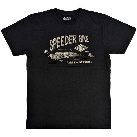Star Wars Unisex T-Shirt: Speeder Bike - Star Wars - Fanituote -  - 5056561097794 - 