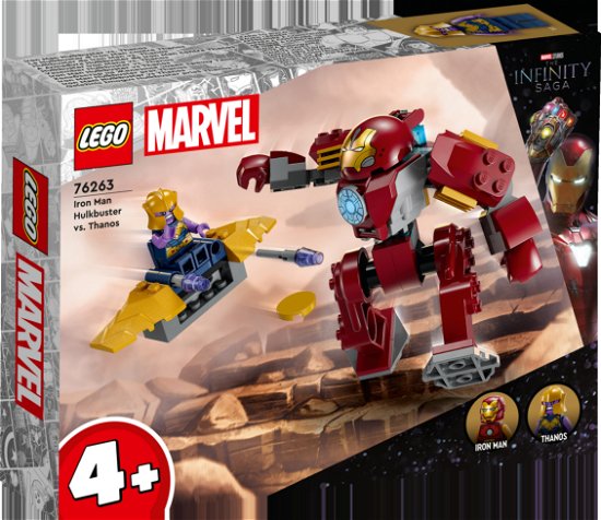 Cover for Lego · Lego: 76263 - Marvel Super Heroes - Iron Man Hulkbuster Vs Thanos (Legetøj)
