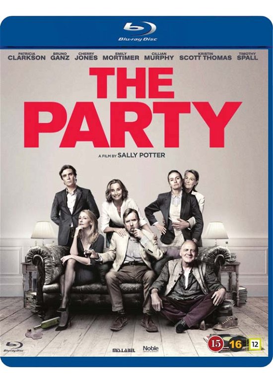 Cover for Patricia Clarkson · The Party (Blu-ray) (2018)