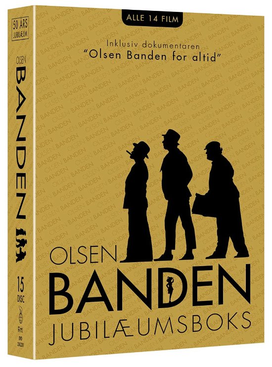 Cover for Olsen Banden Jubilæumsboks (DVD) (2018)