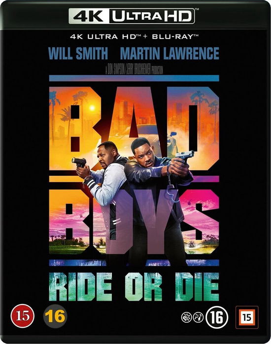 Cover for Bad Boys · Bad Boys: Ride or Die (4K UHD + Blu-ray) (2024)