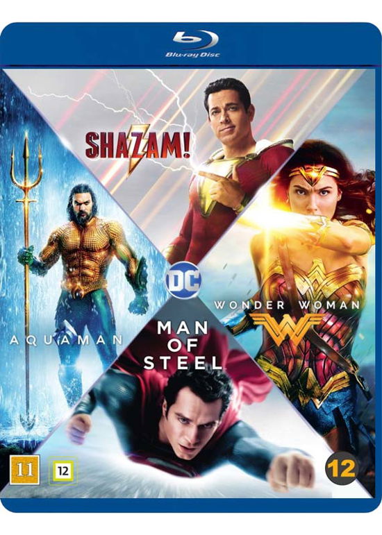 DC COMICS 4-FILM COLLECTION (4pk) - Dc Comics - Filmes - Warner - 7340112750794 - 4 de novembro de 2019
