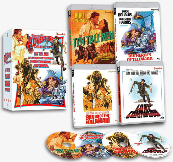 Cover for Blu-ray · Tales of Adventure - Collection 3 (1951 - 1966) (Blu-ray) (2024)