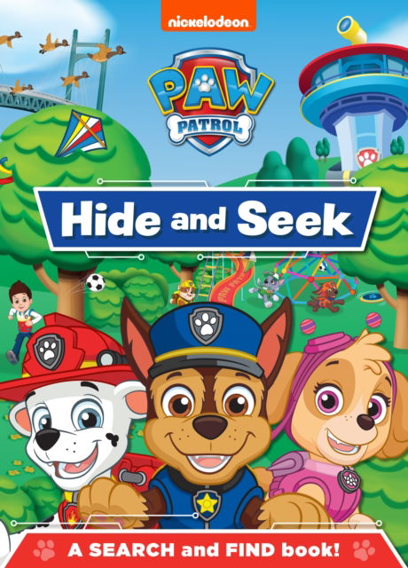 Cover for Paw Patrol · PAW Patrol Hide and Seek: A Search and Find Book (Paperback Book) (2025)