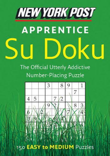 Cover for None · New York Post Apprentice Su Doku: Medium (Paperback Bog) [Csm edition] (2009)