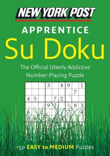 Cover for None · New York Post Apprentice Su Doku: Medium (Paperback Book) [Csm edition] (2009)