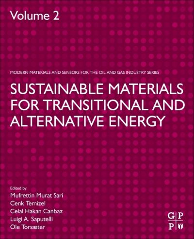 Cover for Sustainable Materials for Transitional and Alternative Energy - Modern Materials and Sensors for the Oil and Gas Industry (Paperback Book) (2021)