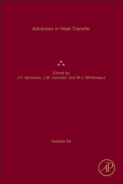 Cover for John Patrick Abraham · Advances in Heat Transfer (Hardcover Book) (2022)