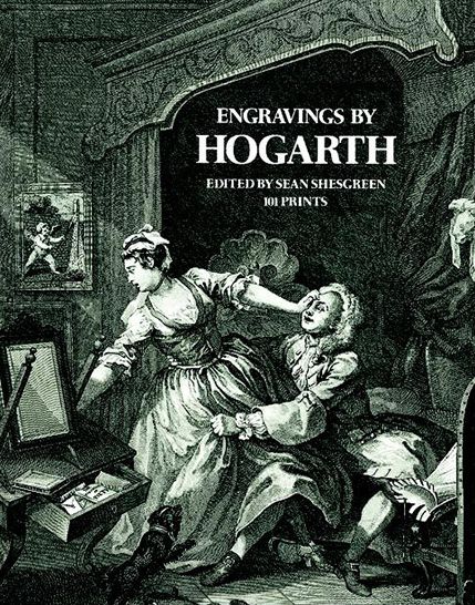 Engravings - Dover Fine Art, History of Art - William Hogarth - Książki - Dover Publications Inc. - 9780486224794 - 1 lutego 2000