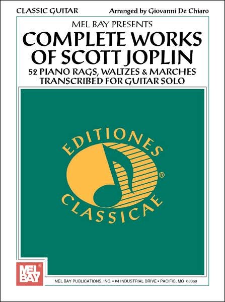 Cover for Giovanni De Chiaro · Complete Works of Scott Joplin for Guitar (Book) (2001)