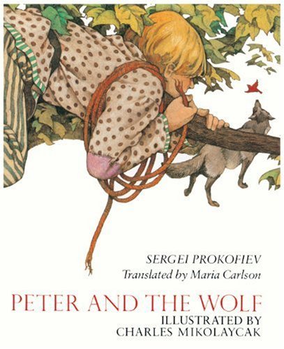 Cover for Sergei Prokofiev · Peter and the Wolf (Hardcover bog) [Turtleback School &amp; Library Binding edition] (1986)