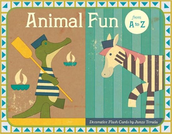 Cover for Junzo Terada · Animal Fun from A to Z Flash Cards: Decorative Flash Cards (Flashcards) (2011)