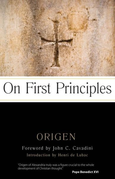 Cover for Origen · On First Principles (Paperback Book) (2013)