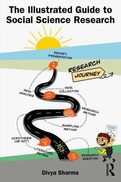 Cover for Divya Sharma · The Illustrated Guide to Social Science Research (Hardcover Book) (2024)