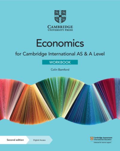 Cover for Colin Bamford · Cambridge International AS &amp; A Level Economics Workbook with Digital Access (2 Years) (Book) [2 Revised edition] (2021)